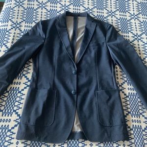 Mens Calvin Klein Blue Sport Coat 38L